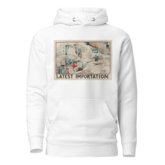 Latest Importation by Carey Cartoon Service Hoodie
