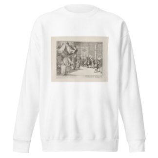 Engelants schouwtoneel – Le theatre d’Angleterre Pl.39 by Pieter Pickaert Sweatshirt