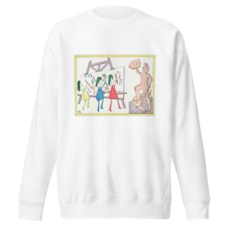 The Cubies ABC – Q by Earl Harvey Lyall Sweatshirt