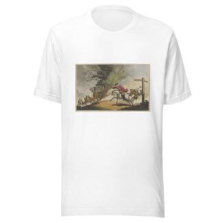 Fillial affection, or a trip to Gretna Green by Thomas Rowlandson T-Shirt