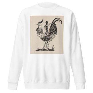 Haan met esculaap by Reinier Willem Petrus de Vries Sweatshirt