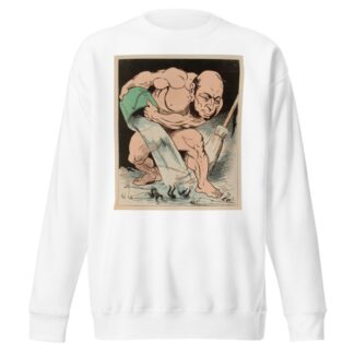 Les travaux d’Hercule de Marcère by André Gill Sweatshirt