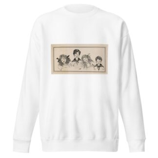 Vier lachende jongens en meisjes by Nelly Spoor Sweatshirt