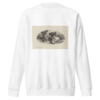 The Jack-Knife by Felix Octavius Carr Darley Sweatshirt