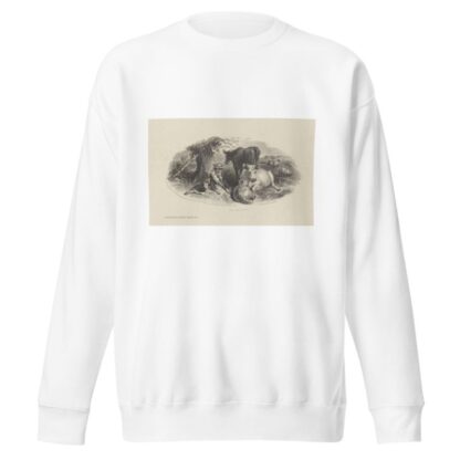 The Jack-Knife by Felix Octavius Carr Darley Sweatshirt