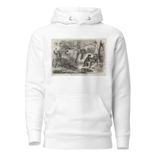 Christmas – Gathering Evergreens by Winslow Homer Hoodie