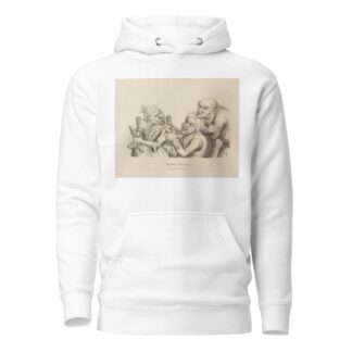 Fellow feeling by Tim Bobbin Hoodie