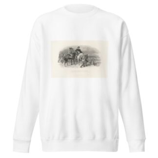 Washington crossing the Delaware by Felix Octavius Carr Darley Sweatshirt