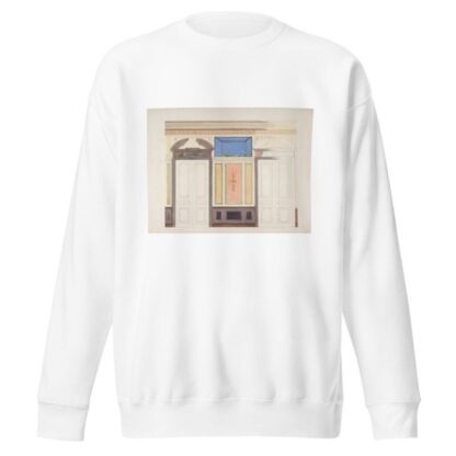 Design for Wall Elevation, Hôtel Candamo by Jules-Edmond-Charles Lachaise Sweatshirt