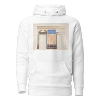 Design for Wall Elevation, Hôtel Candamo by Jules-Edmond-Charles Lachaise Hoodie