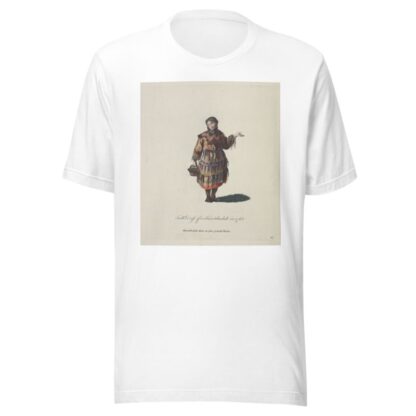 Full dress of a Kamtchadale in 1768. Kamtchadale dans sa plus grande Parûre. by Charles Grignion T-Shirt