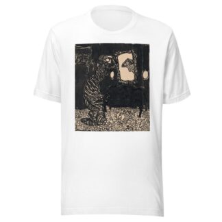 Pri zrkadle by Konštantín Kövári-Kačmarik T-Shirt