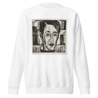 Wehrlin, Facing front by Ernst Ludwig Kirchner Sweatshirt