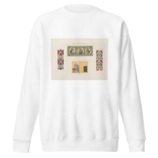 Email et peinture du XIIe. siècle by Nicolas Xavier Willemin Sweatshirt
