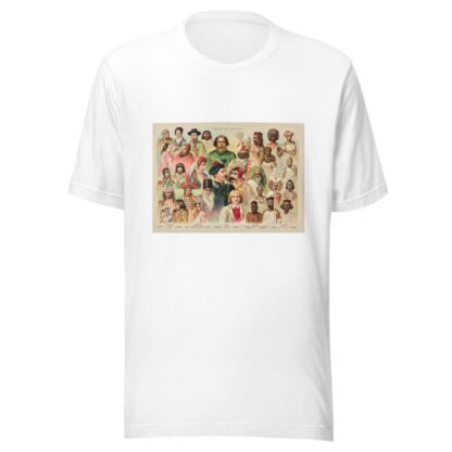 Races of mankind by F. E. Wright T-Shirt