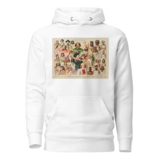 Races of mankind by F. E. Wright Hoodie