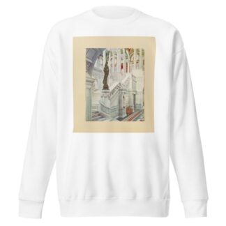 Martiny’s Bronze Torch Bearer by A.V. Nye Sweatshirt