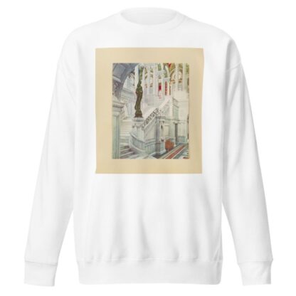 Martiny’s Bronze Torch Bearer by A.V. Nye Sweatshirt