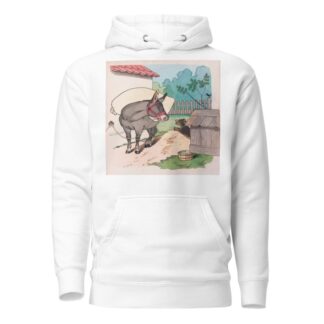 The donkey and the dog by Lothar Meggendorfer Hoodie