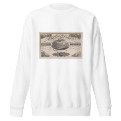 Cyfarthfa and Hirwaun Iron Works one pound note by Perkins & Heath Sweatshirt