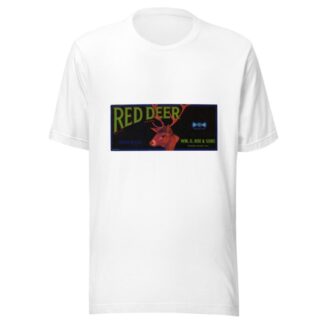 Red Deer Brand Produce Label by Anonymous T-Shirt
