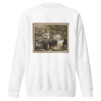 Wet parsons by Thomas Rowlandson Sweatshirt