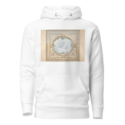 Design for a ceiling in rococo style with a trompe l’oeil oculus by Jules-Edmond-Charles Lachaise Hoodie