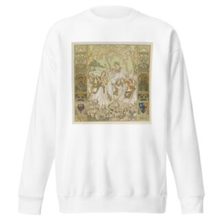 Oesterreichische Monatsbilder Pl.13 by Heinrich Lefler Sweatshirt
