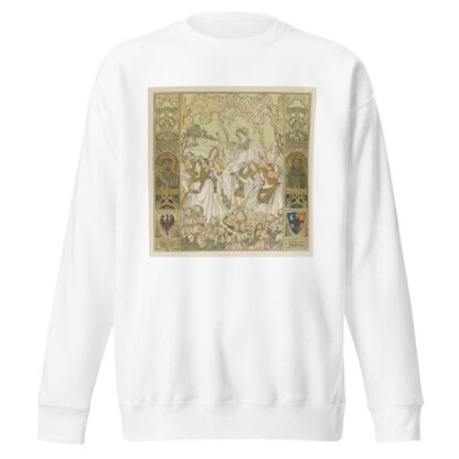 Oesterreichische Monatsbilder Pl.13 by Heinrich Lefler Sweatshirt