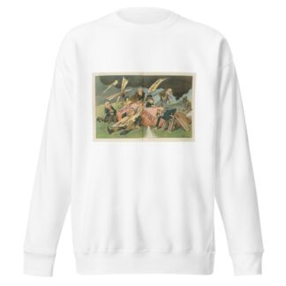 Another air-ship failure by John Samuel Pughe Sweatshirt