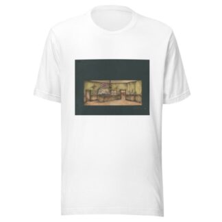 The Long Voyage Home: Preliminary Drawing of Setting by Perry Watkins T-Shirt