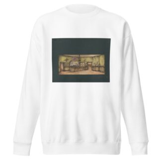 The Long Voyage Home: Preliminary Drawing of Setting by Perry Watkins Sweatshirt