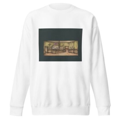 The Long Voyage Home: Preliminary Drawing of Setting by Perry Watkins Sweatshirt
