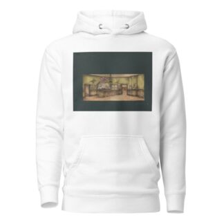The Long Voyage Home: Preliminary Drawing of Setting by Perry Watkins Hoodie