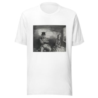 On the Train; A Pleasant Companion by Honoré Daumier T-Shirt