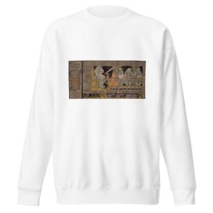 The fifth Hall by Gerhard Munthe Sweatshirt