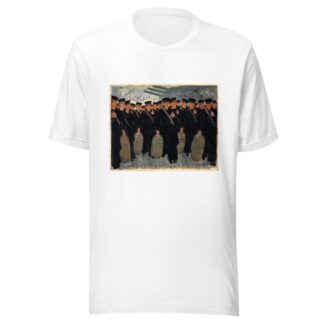 Sailors embarking for overseas by Thomas Cantrell Dugdale T-Shirt