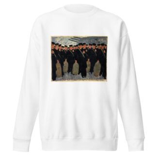 Sailors embarking for overseas by Thomas Cantrell Dugdale Sweatshirt