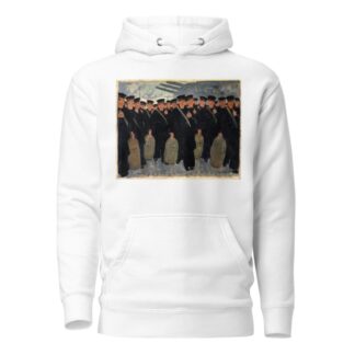 Sailors embarking for overseas by Thomas Cantrell Dugdale Hoodie