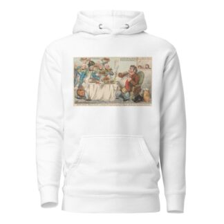 John Bull Taking a Lunch – or Johnny’s Purveyors Pampering His Appetite with Dainties From All Parts of the World by Charles Ansell Hoodie