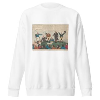 The Wrymouth Candidates of the Strangers at Home Plate by Charles Williams Sweatshirt