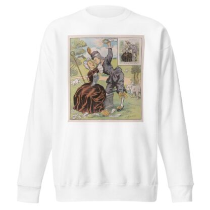 He loves me by Louis Glackens Sweatshirt