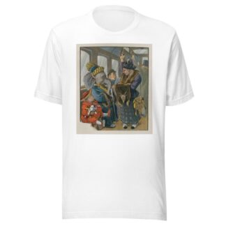 The strap-hanger by Louis Glackens T-Shirt