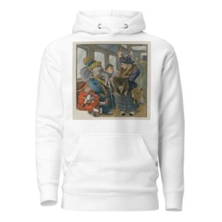 The strap-hanger by Louis Glackens Hoodie