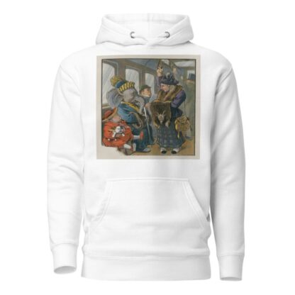The strap-hanger by Louis Glackens Hoodie