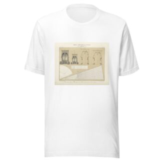 Echelle et angle de proportions; Echelle triangulaire pour les conversions au mètre de toutes les mesures de longuer. by Jules Verdellet T-Shirt