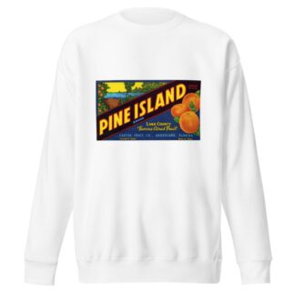 Pine Island Brand Citrus Label by Anonymous Sweatshirt
