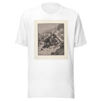Soldiering in the Southwest–The Rescue of Corporal Scott by Frederic Remington T-Shirt