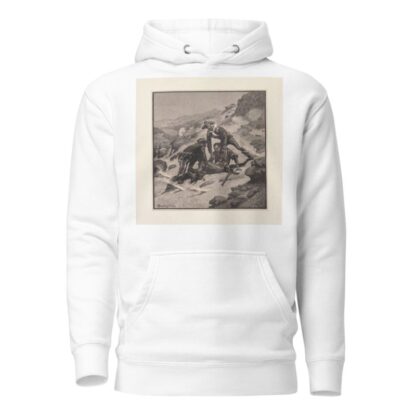 Soldiering in the Southwest–The Rescue of Corporal Scott by Frederic Remington Hoodie