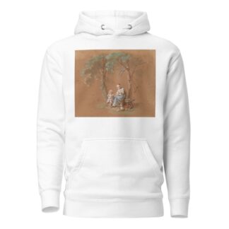 Bäuerin mit Kindern und Hund by Franz Niklaus König Hoodie